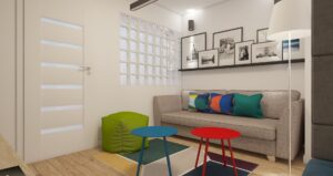 My Way Design - Architekt Wnętrz - Projektowanie Mieszkań - salon w2b